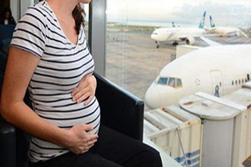 سفر با هواپیما در حین بارداری