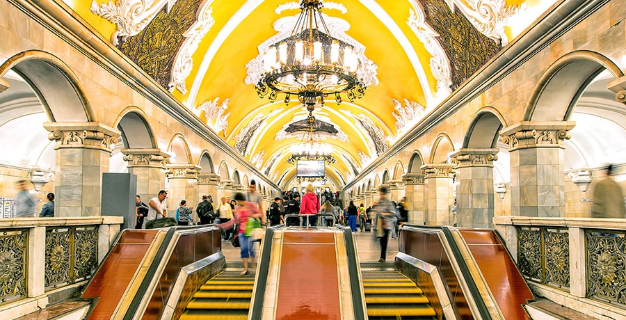 مکان های دیدنی و جاذبه های گردشگری مسکو