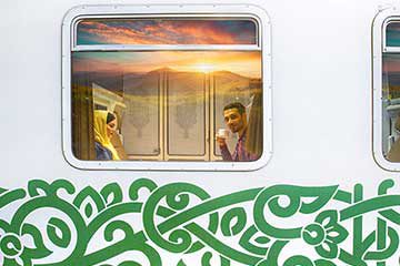قطار فدک، امکانات قطار 5 ستاره ایرانی + ویدئو و عکس