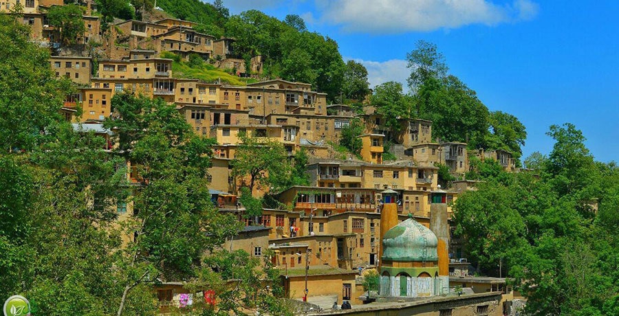 روستای پلکانی ماسوله در استان گیلان