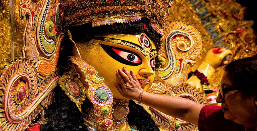فستیوال دوسحرا و دورگا، الهه های هندو