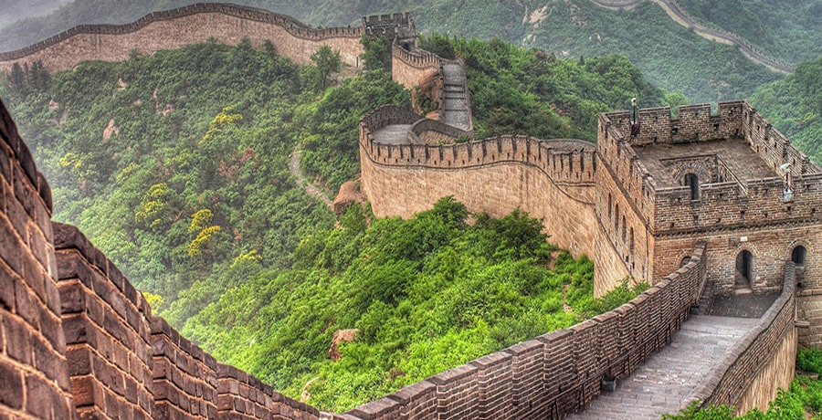 دیوار بزرگ چین، شناخته شدن ترین اثر کشور چین