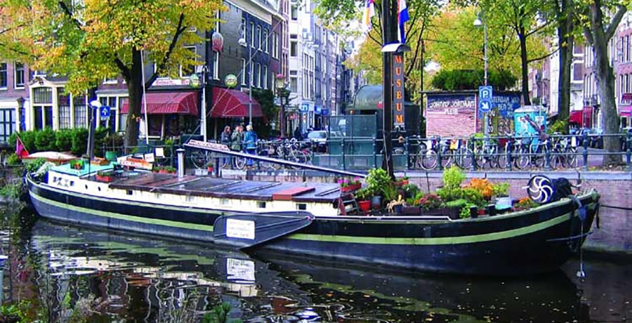 موزه قایقی شهر آمستردام