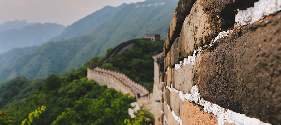 دیوار بزرگ، شگفتی در چین