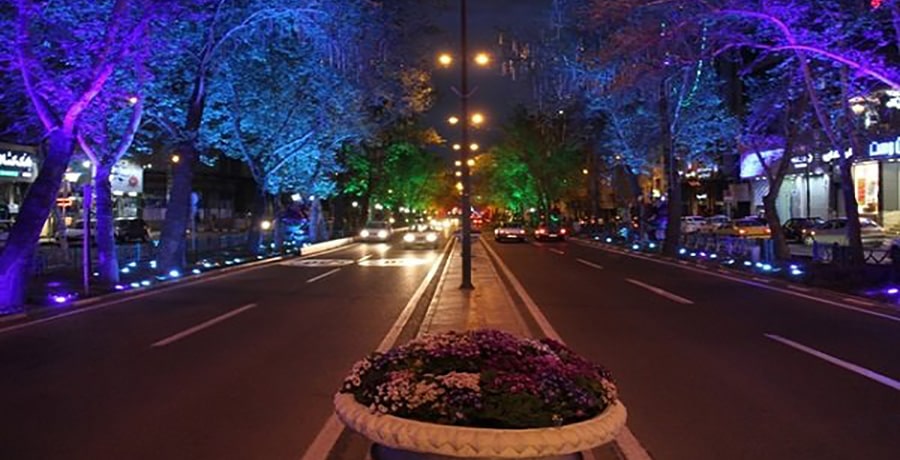 خیابان ولیعصر، زیباترین خیابان تهران
