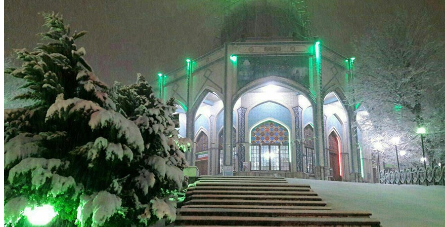 تصویری از امام زاده هاشم به عنوان یکی از بهترین مناطق زیبای شمال