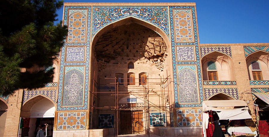 تصویری از مسجد گنجعلی خان کرمان