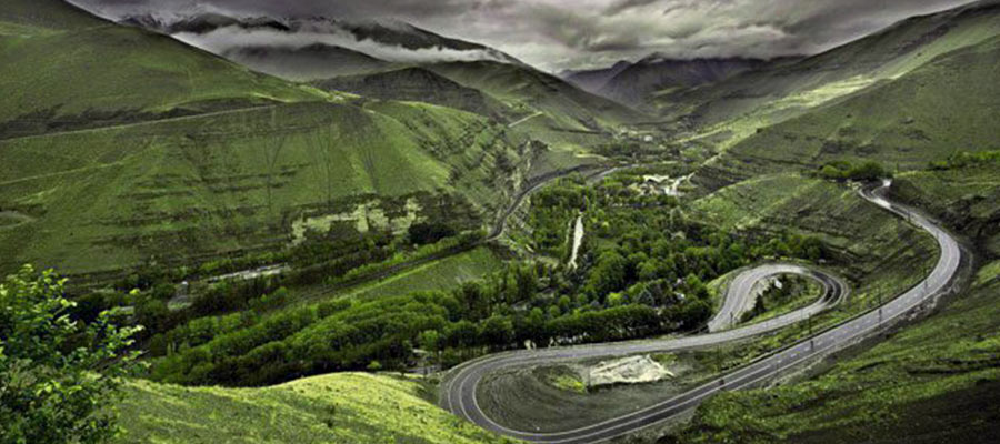 جاده چالوس بهترین جاده در ایران
